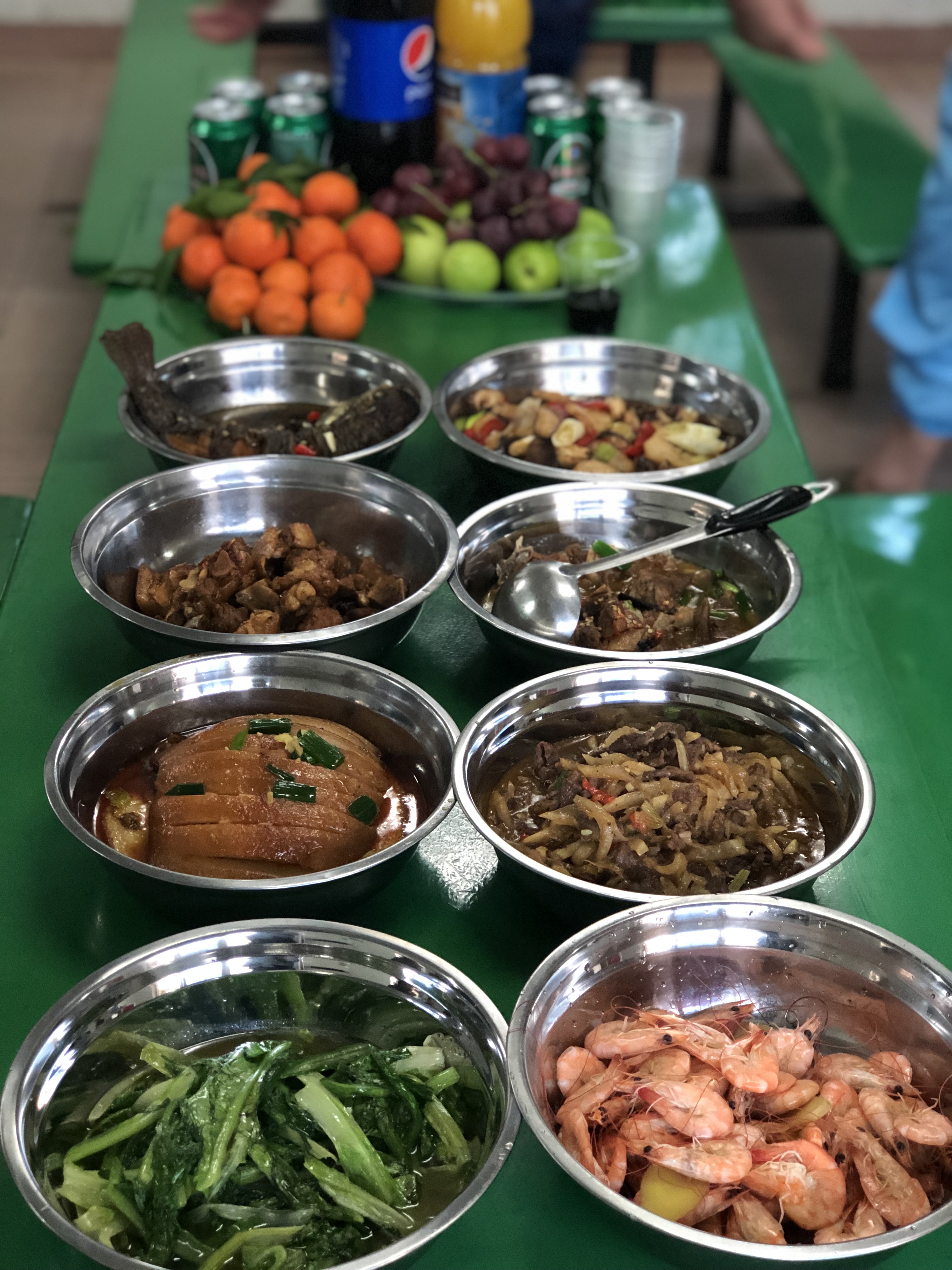 开工晚宴，深圳金峰盛植绒公司