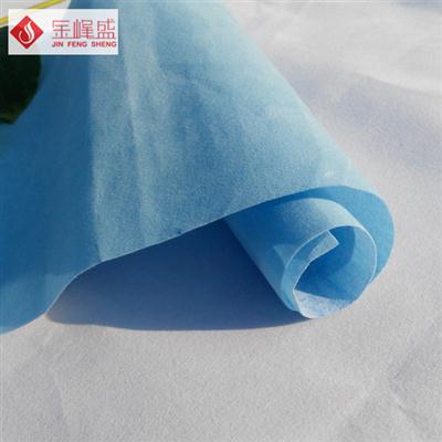 浅蓝色无纺短毛植绒布（D0-D0596）