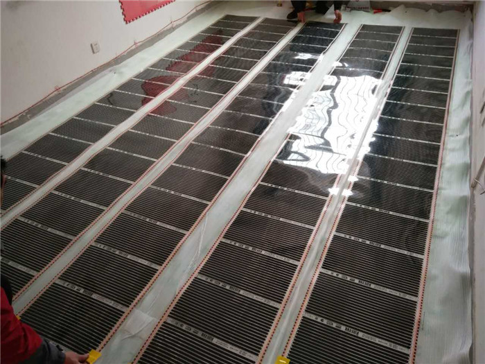 陕西延安个人住宅电热膜电地暖工程