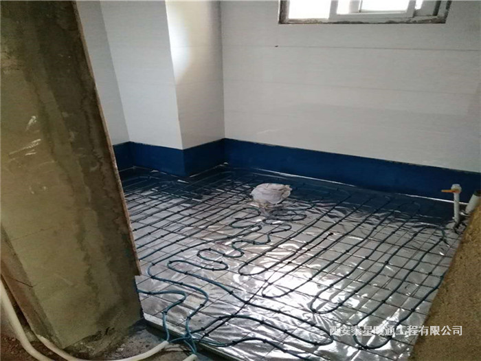 安康私人别墅电采暖发热电缆安装