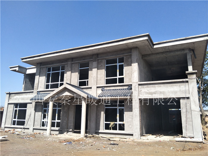 黄陵县个人别墅电地暖工程