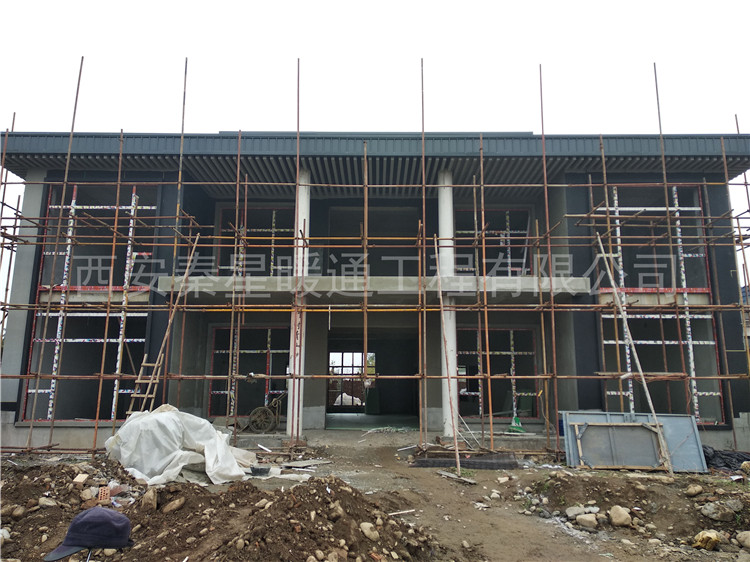 周至财神庙自建房电地暖安装