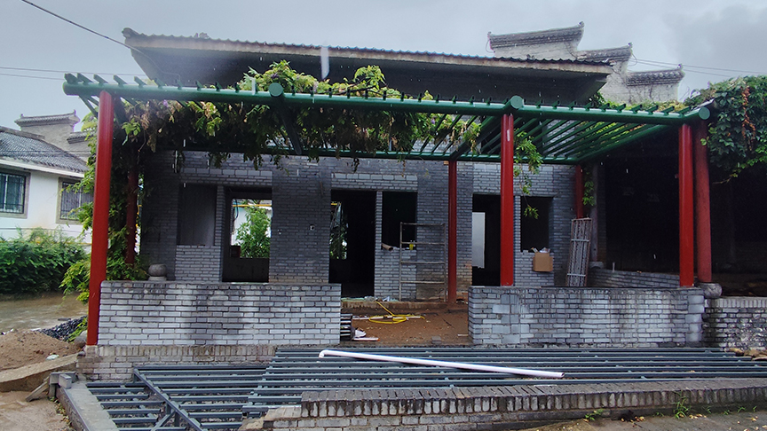 西安蓝田簸箕掌自建房电地暖安装